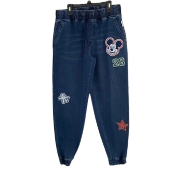 Disney Universe Mickey Mouse Jogger Jeans 2X - Picture 1 of 15